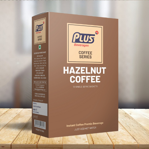 Plus Instant Hazel Nut Coffee