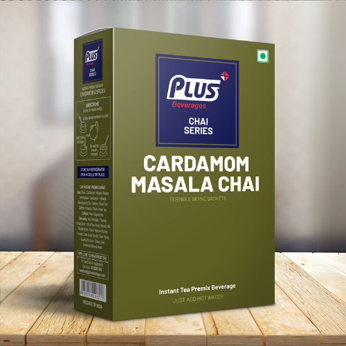 Plus Instant Tea Elaichi + Masala Mix